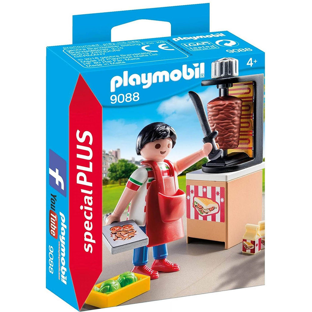 Playmobil Kebab Vendor Building Set 9088 - Radar Toys