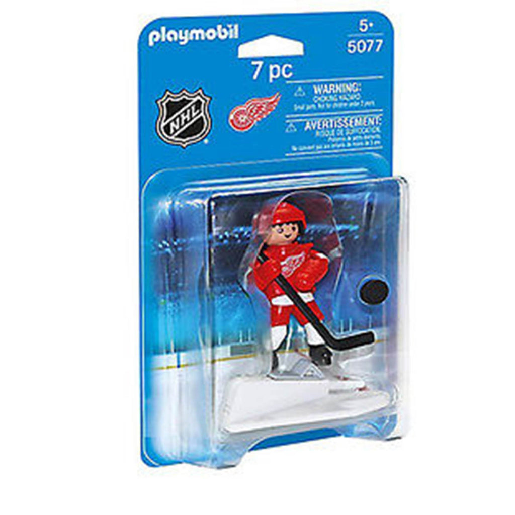 Playmobil NHL Detroit Red Wings Player Building Set 5077 - Radar Toys