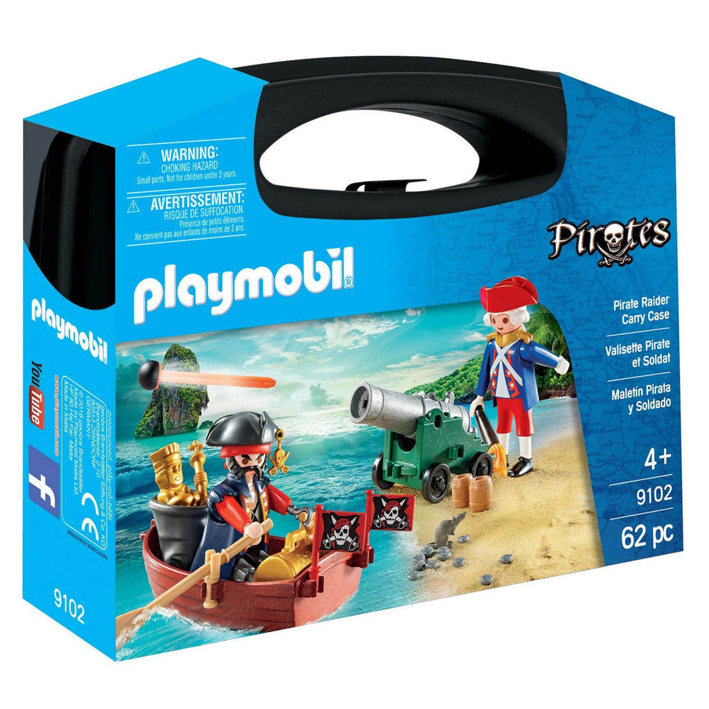 Playmobil Pirate Raider Carry Case Building Set 9102 - Radar Toys