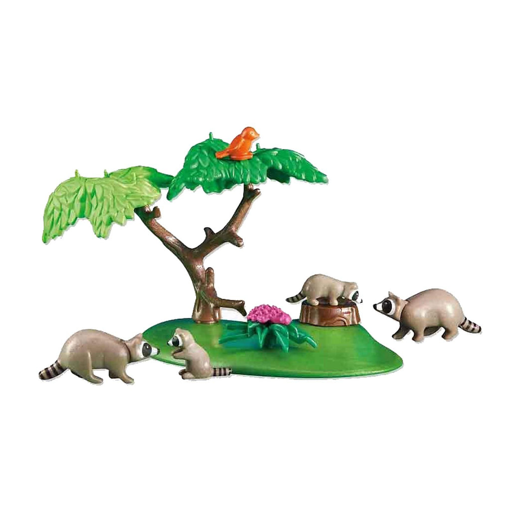 Playmobil Raccoon Family Building Set 6317 - Radar Toys