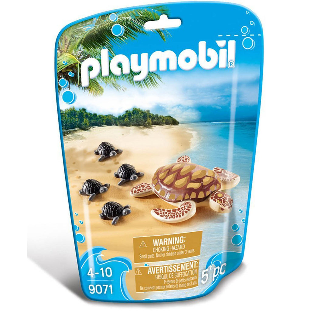 Playmobil Sea Turtle With Babies Building Set 9071 - Radar Toys