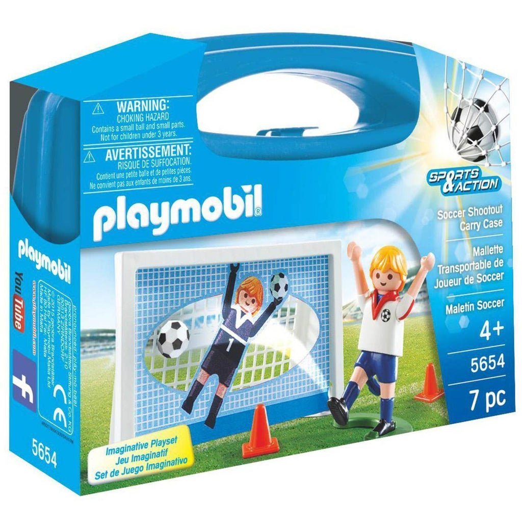 Playmobil Soccer Carry Case Building Set 5654 - Radar Toys
