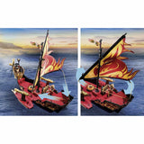 Playmobil Novelmore Burnham Raiders Fire Ship Set 70641 - Radar Toys