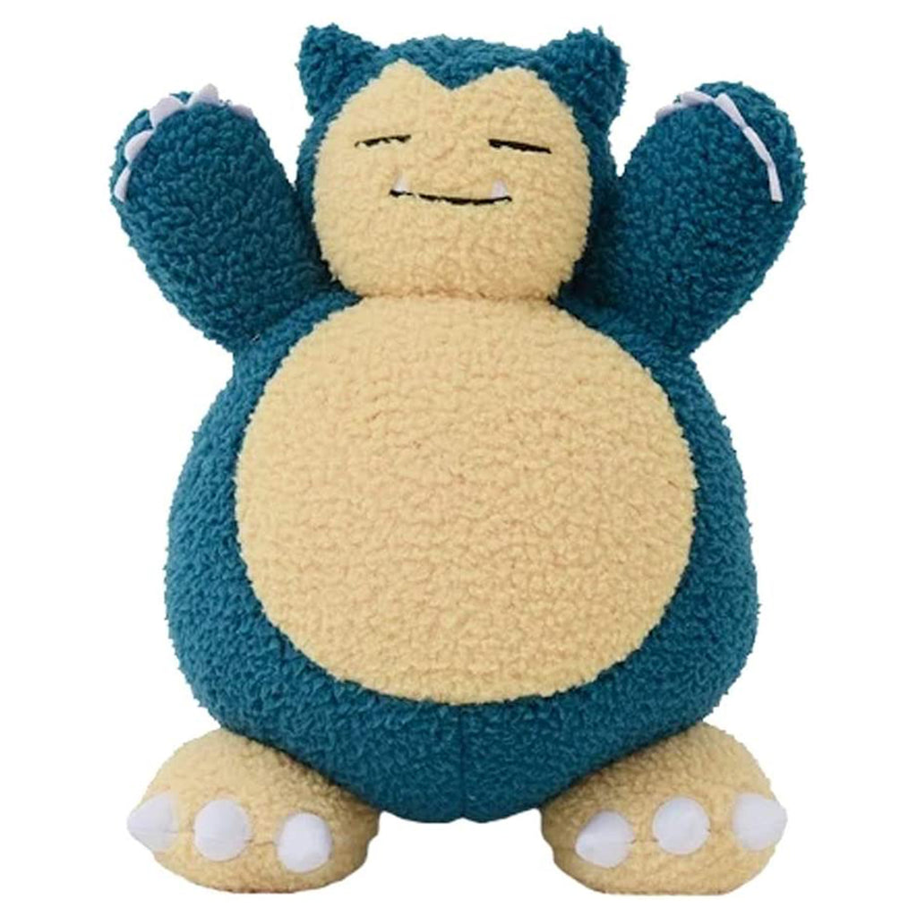 Pokemon Snorlax Curly Fabric 10 Inch Plush Figure