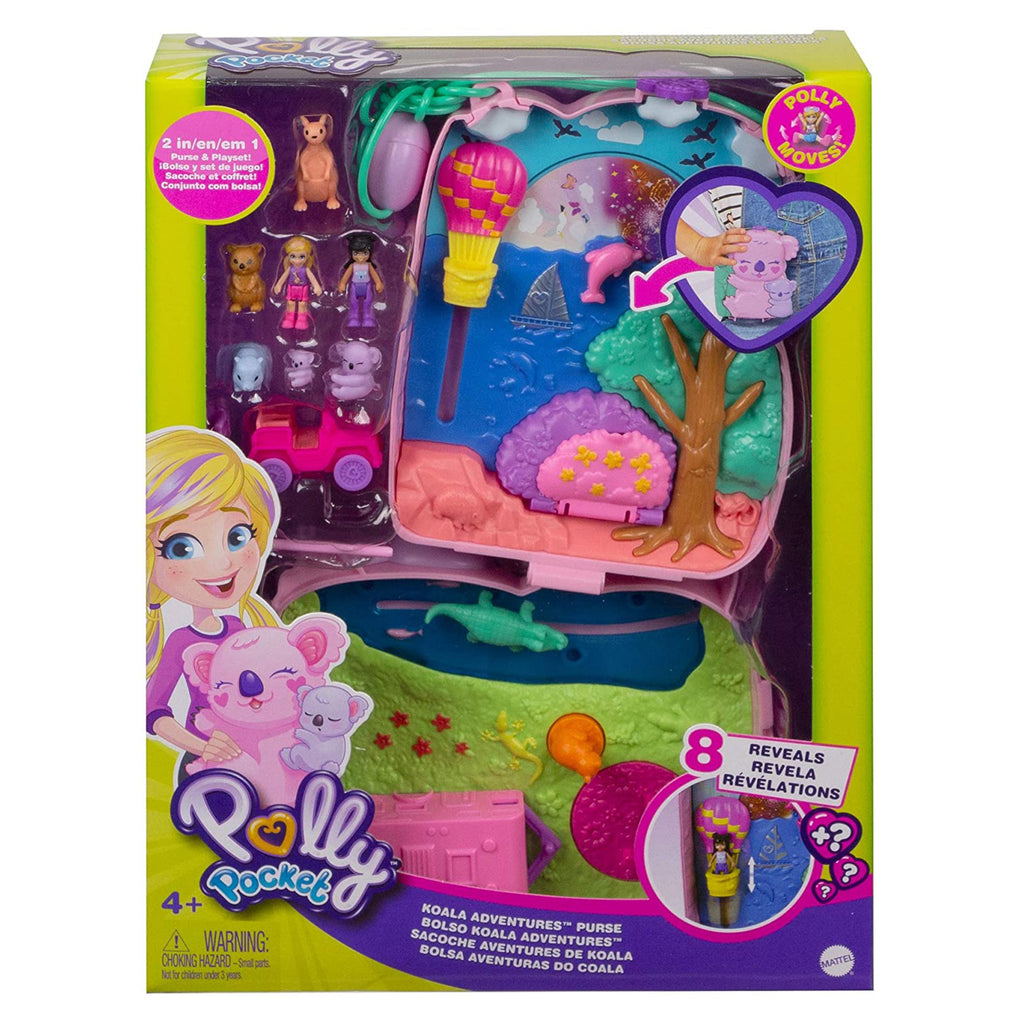 Polly Pocket Koala Adventures Purse Set