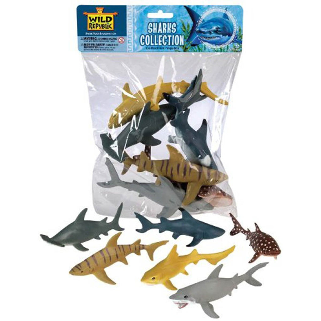 Polybag Of Shark Figurines - Radar Toys