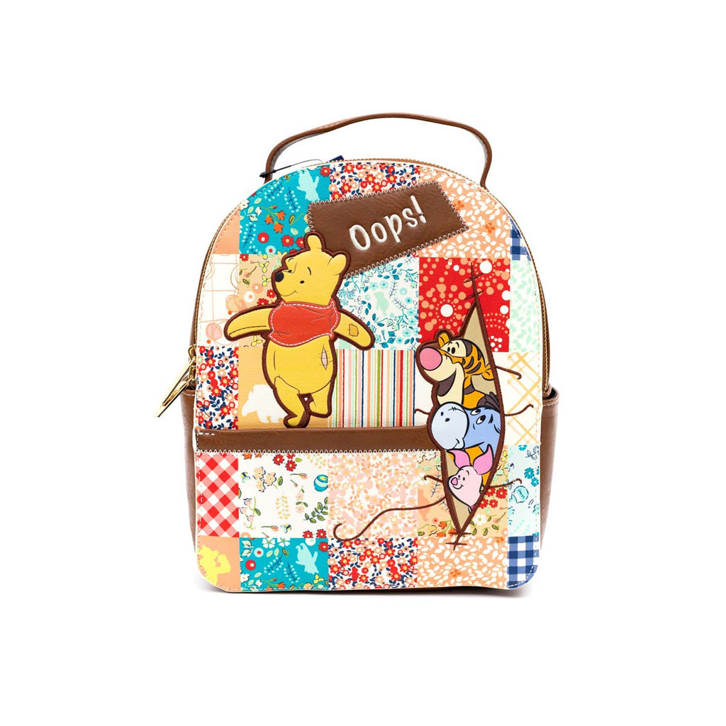Winnie The Pooh Patchwork Mini Backpack