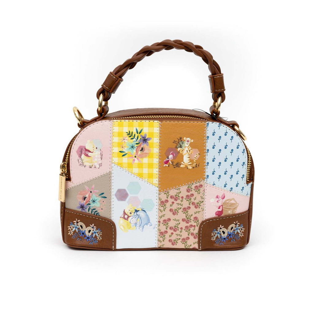 Winnie The Pooh Patchwork Crossbody Bag
