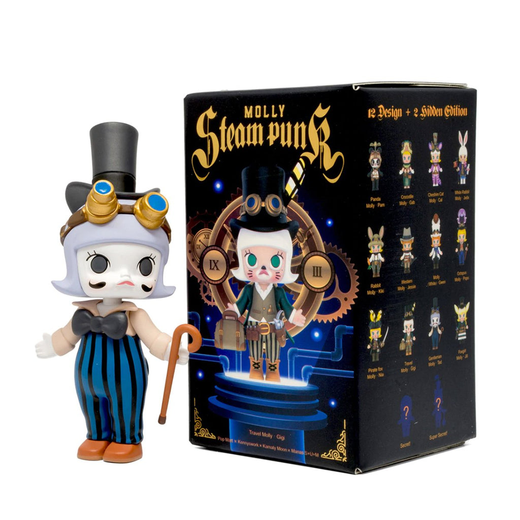 Popmart Molly Steam Punk Blind Box Mini Figure - Radar Toys