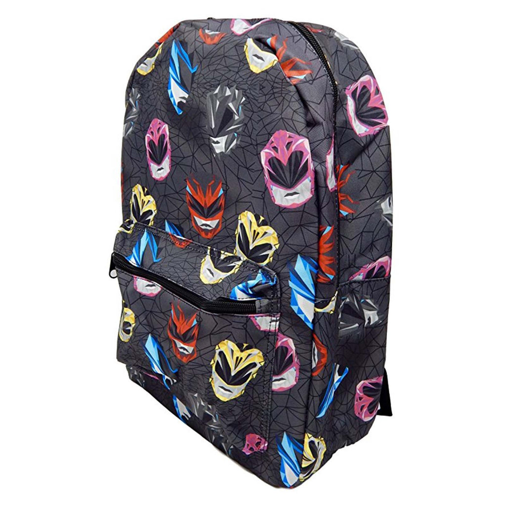Power Rangers Sublimated Black Backpack