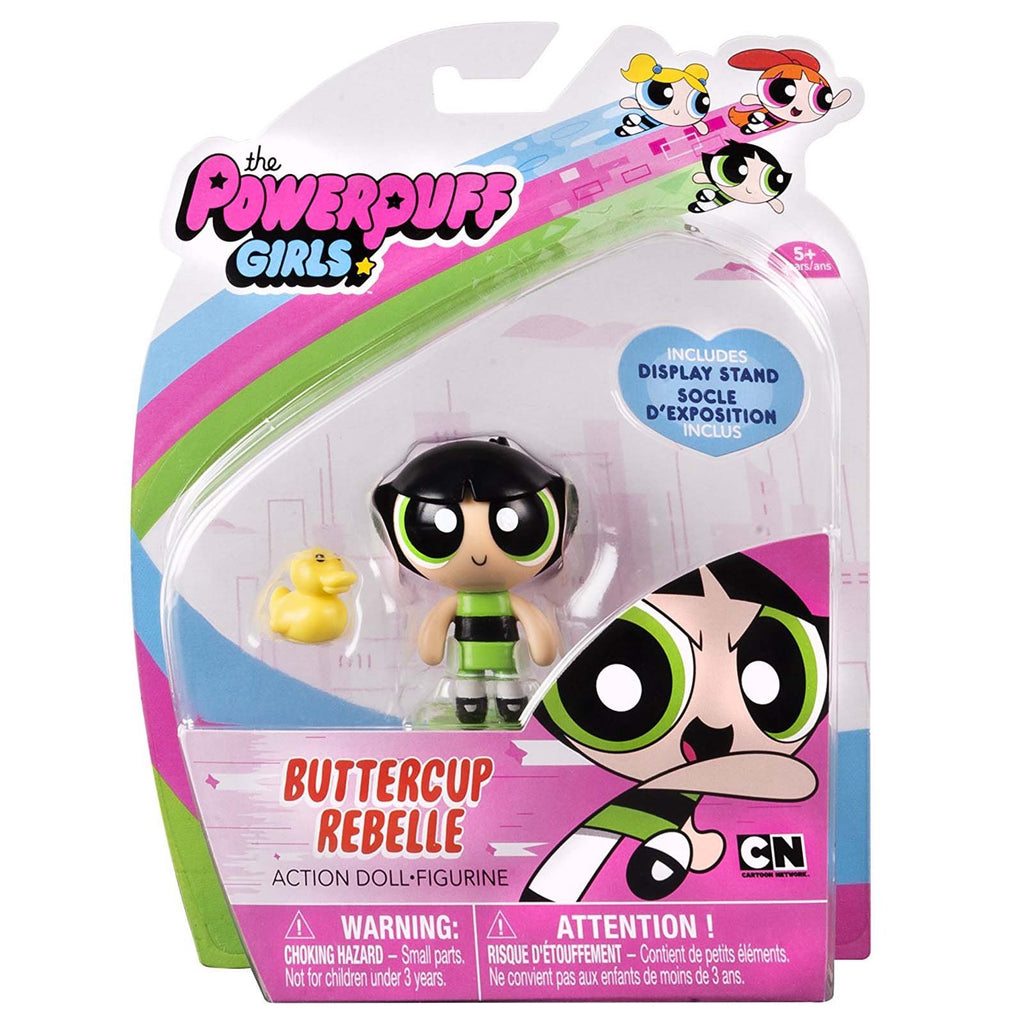Powerpuff Girls Buttercup Rebelle 2 Inch Action Figure - Radar Toys