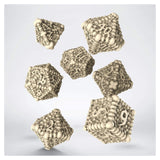 Q-Workshop Dice Macabre 7 Piece Dice Set - Radar Toys