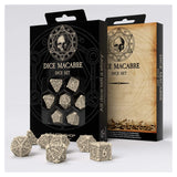 Q-Workshop Dice Macabre 7 Piece Dice Set - Radar Toys
