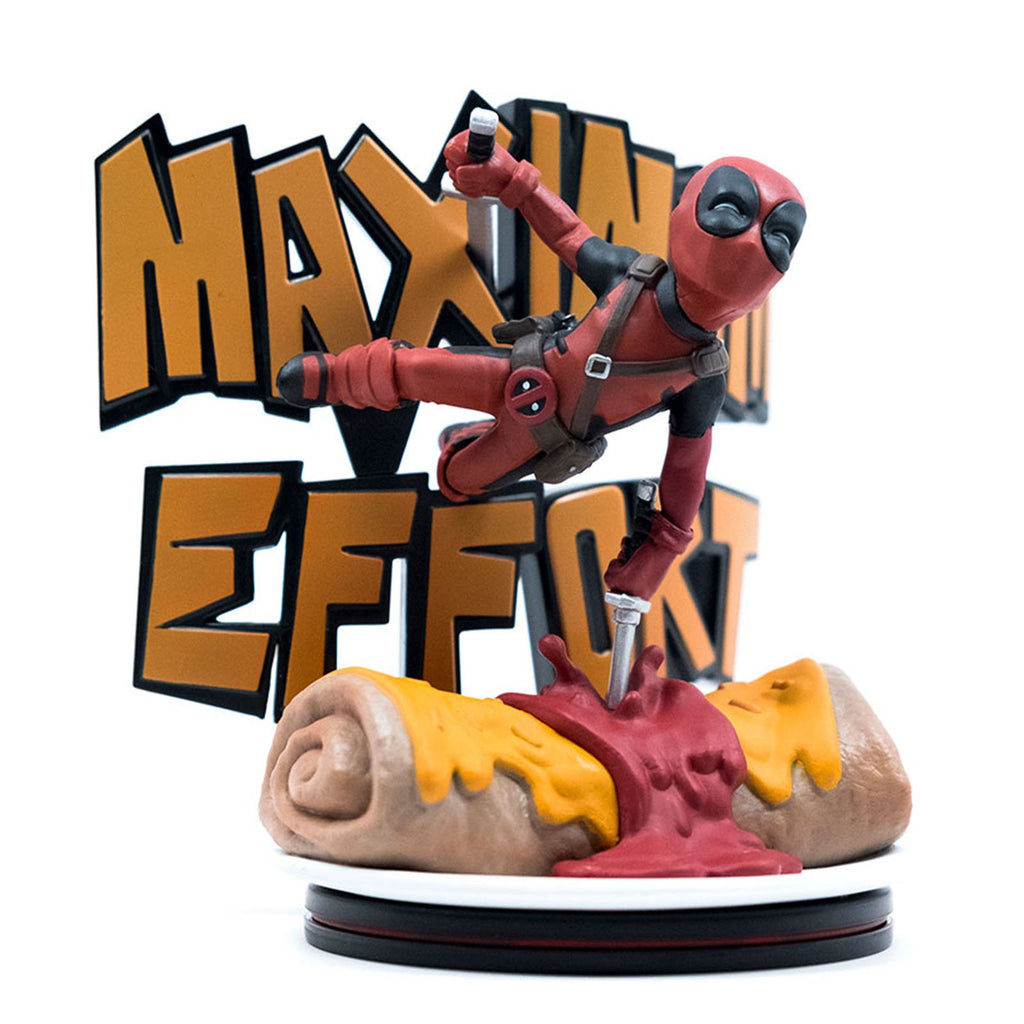 Quantum Mechanix Marvel Deadpool Maximum Effort Q Fig Max Figure