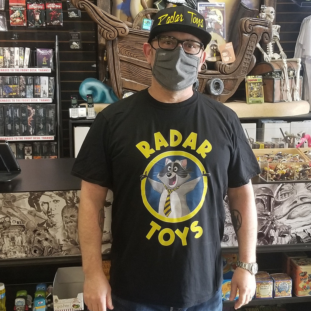 Radar Toys Circle Raccoon Logo Tee Shirt