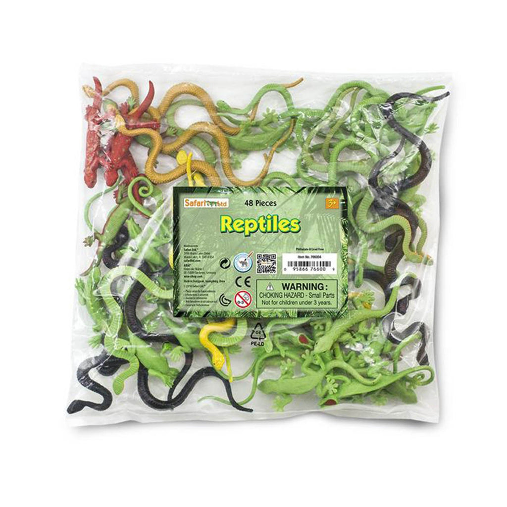 Reptiles Bulk Bag Animal Figures Safari Ltd - Radar Toys
