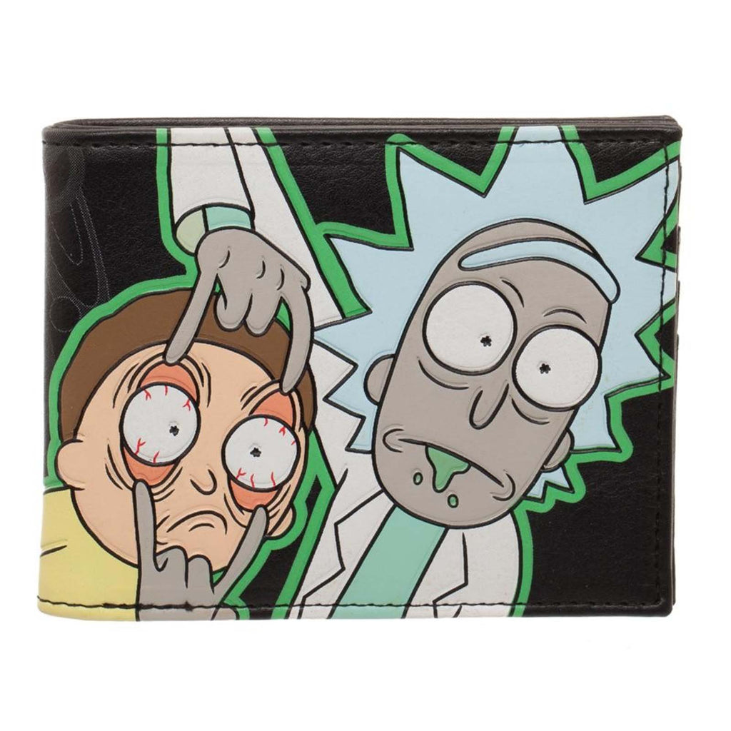 Rick And Morty Eye Opened Bi-Fold Wallet
