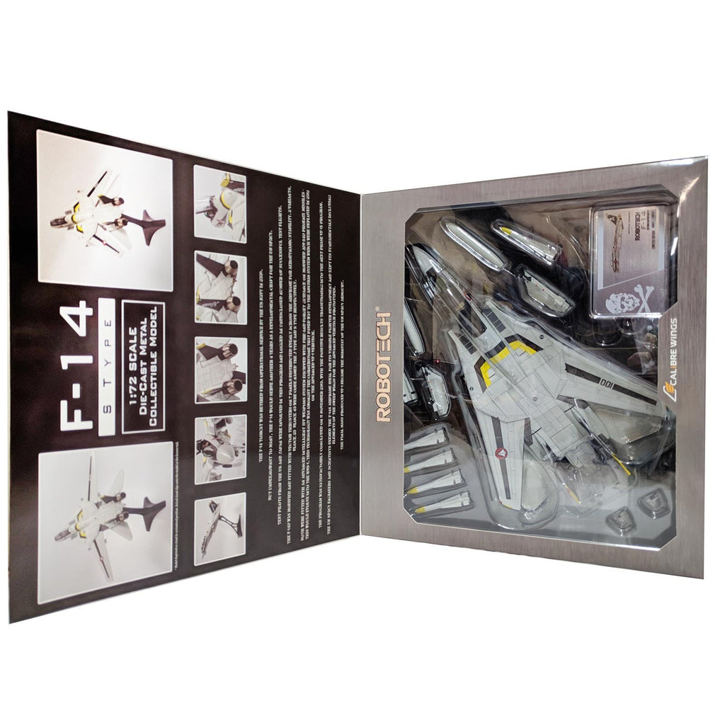 Robotech F-14 J Type Die Cast Metal Collectible Model - Radar Toys