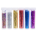 Rose Art Glitter Shaker 6 Count Set - Radar Toys