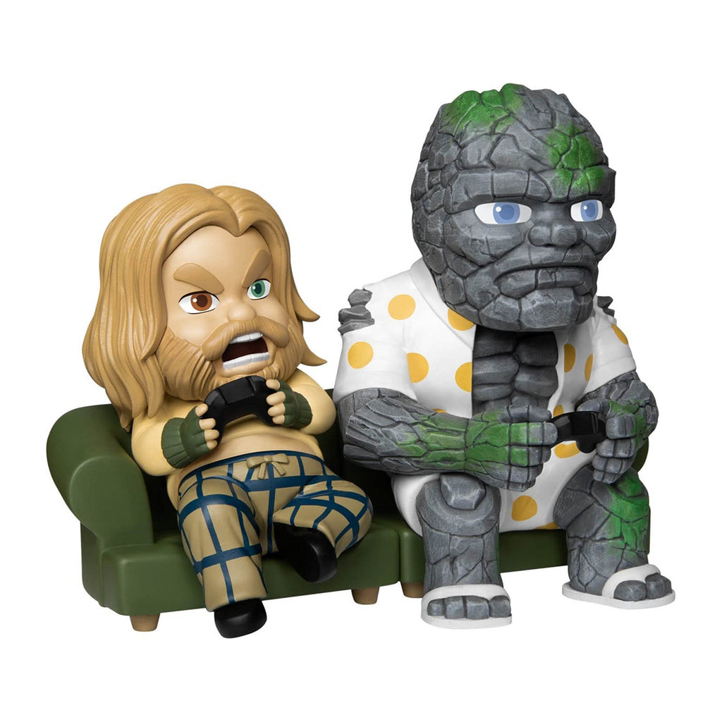 SDCC 2021 Avengers Endgame Bro Thor And Korg Game Time Mini Egg Attack Figure