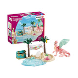 Schleich Dragon Island With Treasure Bayala Figure Set 42436 - Radar Toys
