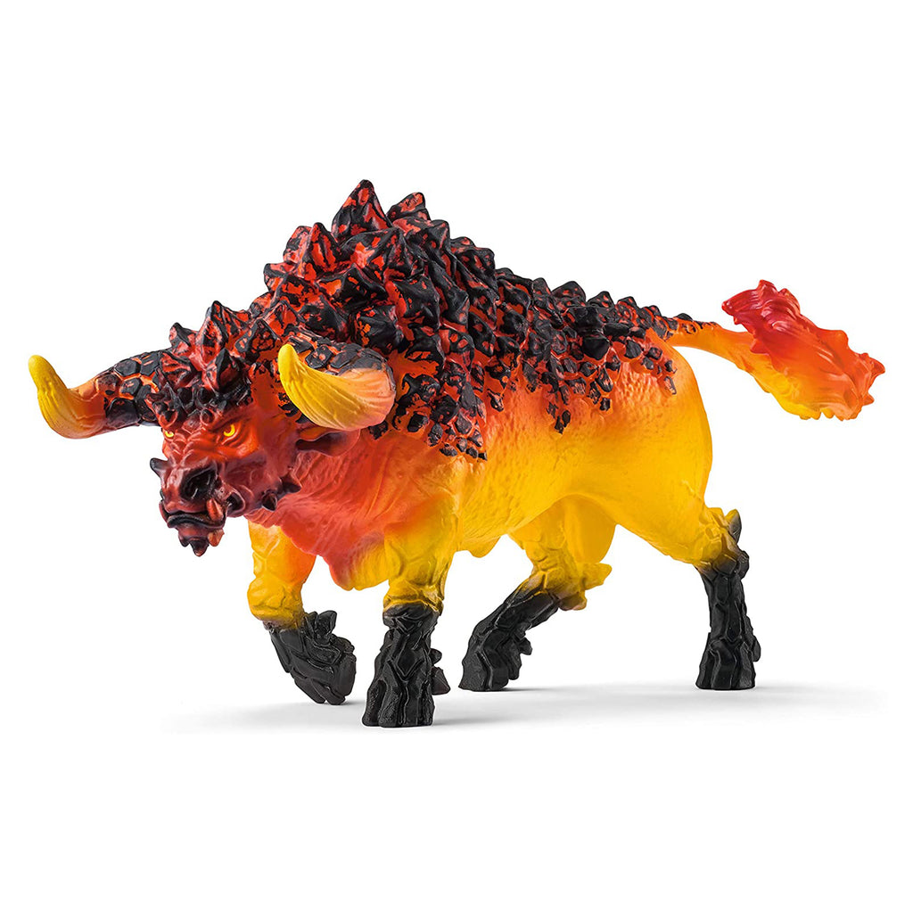 Schleich Eldrador Creatures Fire Bull Figure 42493 - Radar Toys