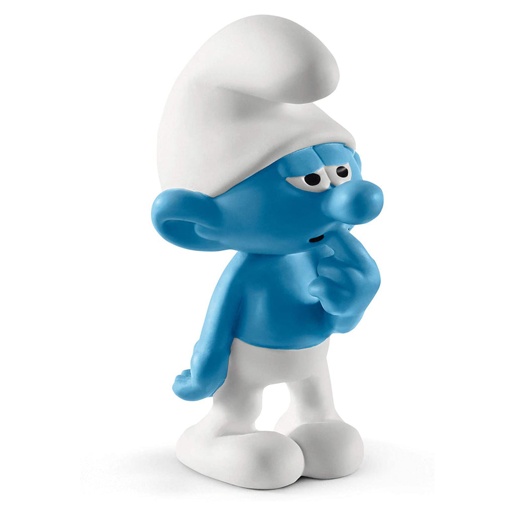 Schleich Smurfs Clumsy Smurf Figure 20810 - Radar Toys