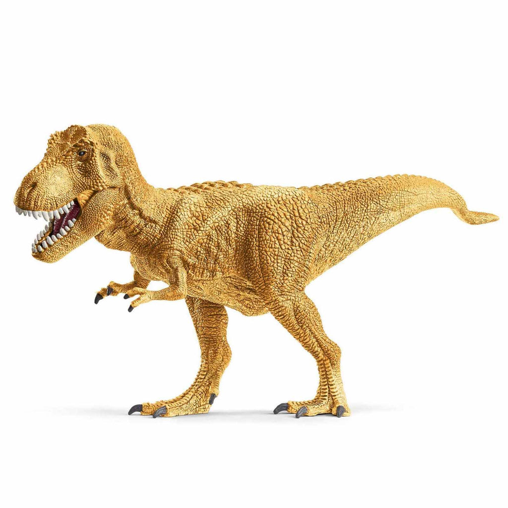 Schleich Tyrannosaurus Rex Gold Dinosaur Figure 72122 - Radar Toys
