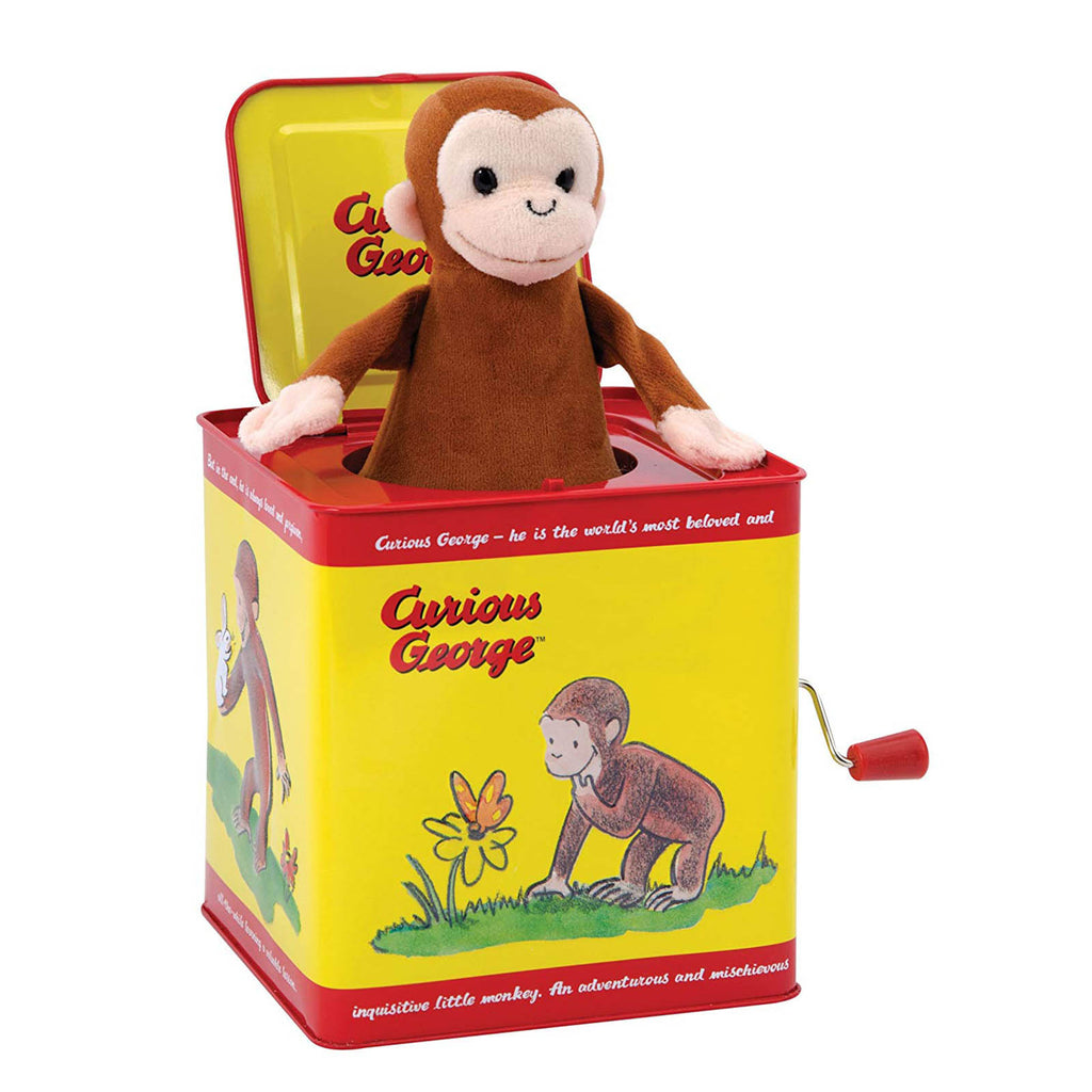 Schylling Curious George Jack In The Box - Radar Toys