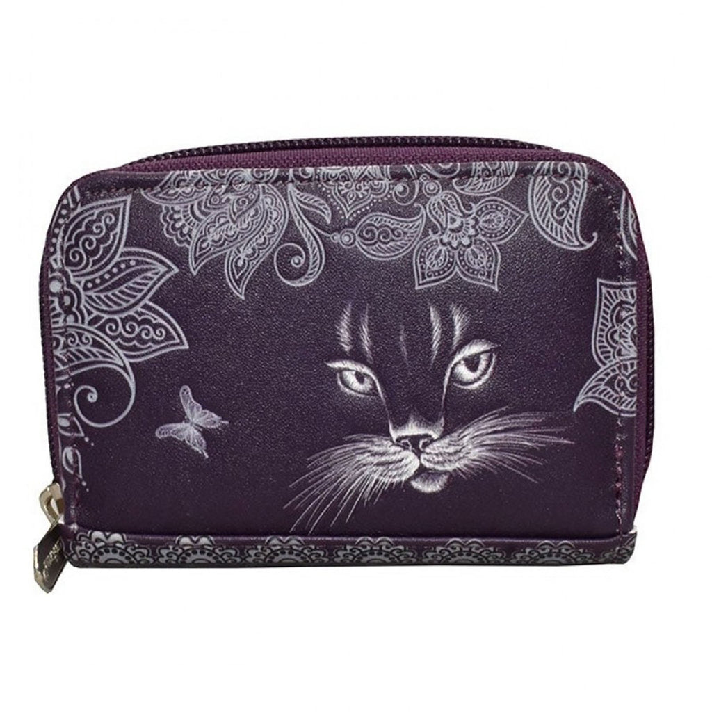 Shagwear Shadow Cat Small Purple Coin Purse Wallet - Radar Toys