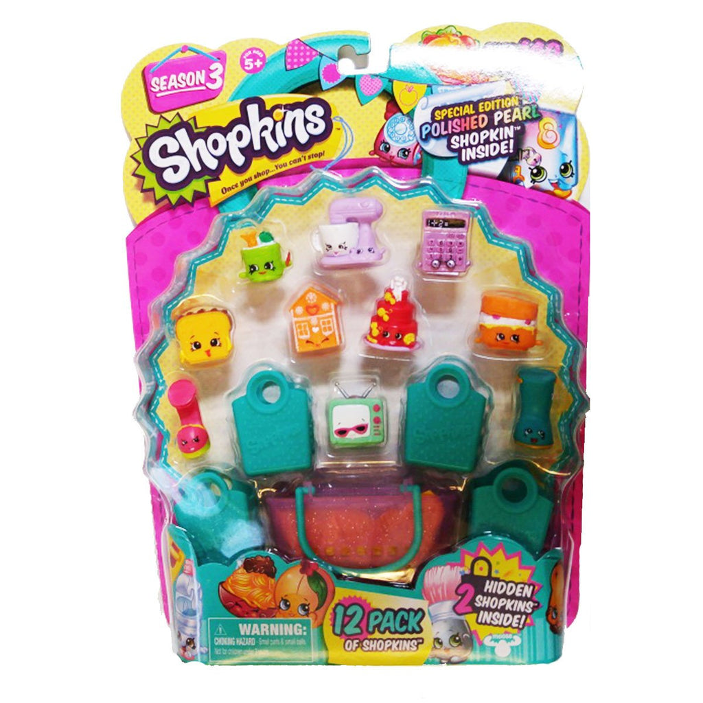 Shopkins Season 3 12 Pack Set 12 - Radar Toys