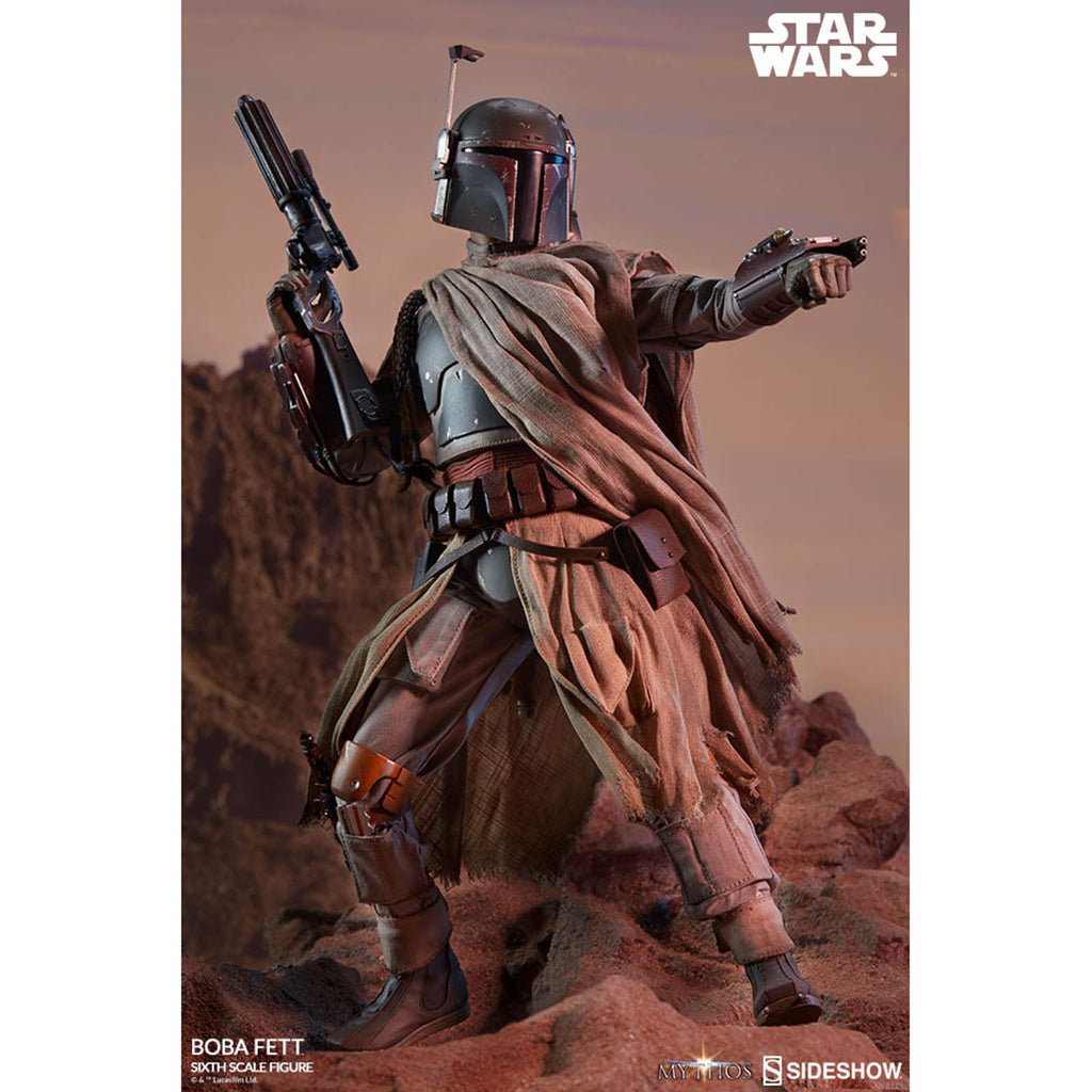 Sideshow Star Wars Mythos Boba Fett Sixth Scale Action Figure