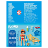 Playmobil Special Plus Sunbather With Lounge Chair Building Set 70300 - Radar Toys