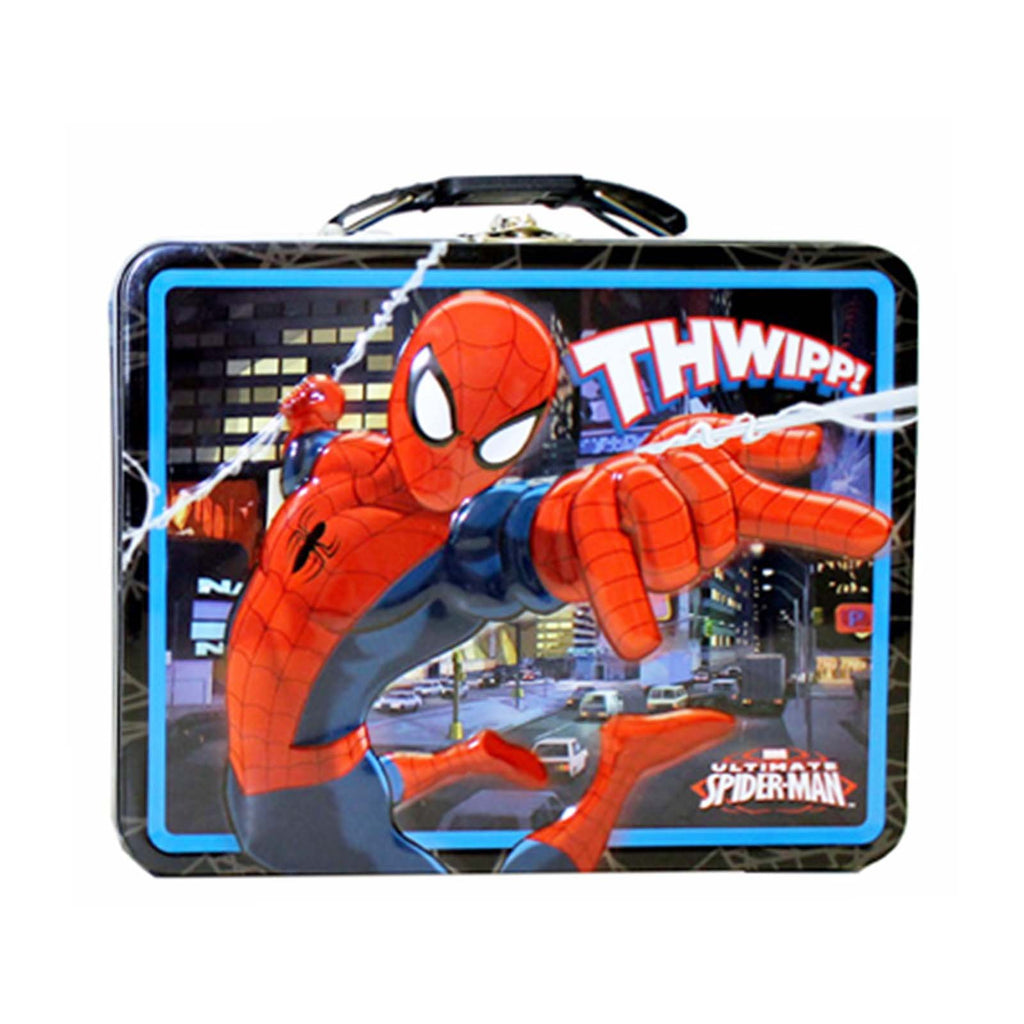 Spider-Man Ultimate Thwipp! Carry All Metal Tin Box