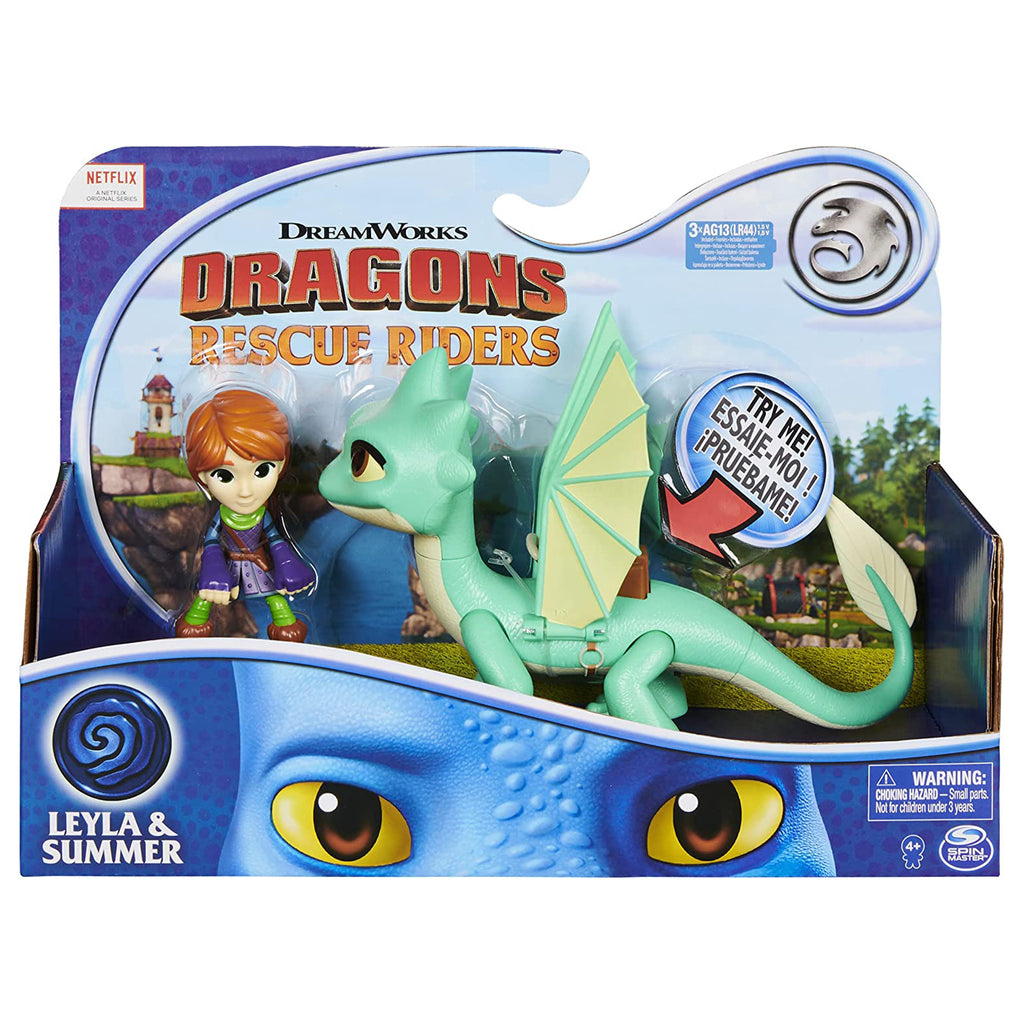 Spin Master Dragons Rescue Riders Leyla And Summer Set - Radar Toys