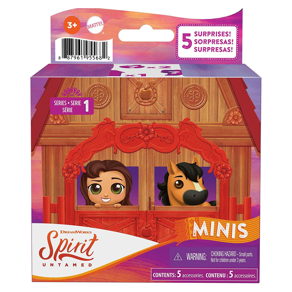Spirit Untamed Surprise Mini Horse And Friend Blind Box Set