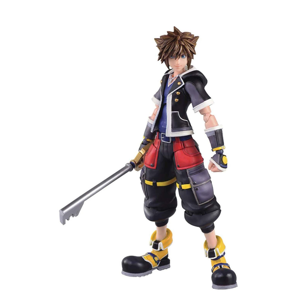 Square Enix Kingdom Hearts 3 Sora 2nd Form Bring Arts 6 Inch Action Figure - Radar Toys