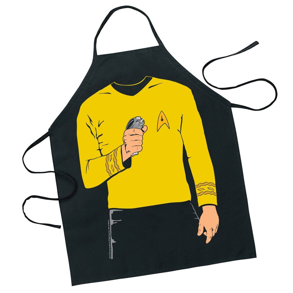 Star Trek James Captain James T. Kirk Be the Character Apron