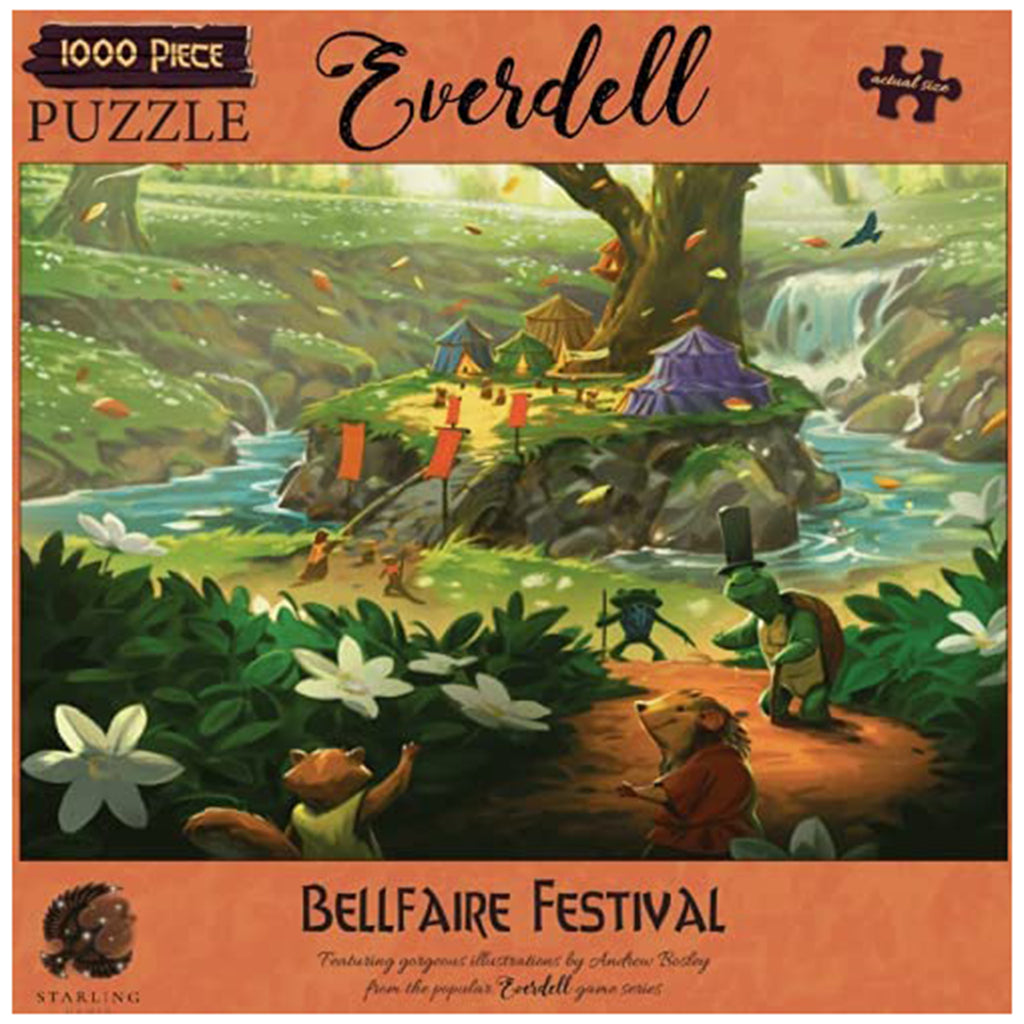 Starling Games Everdell Bellfaire Festival 1000 Piece Puzzle
