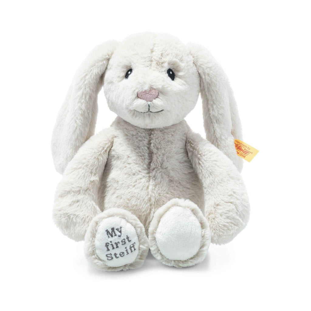 Steiff Hoppie My First Rabbit Gray 10 Inch Plush Figure