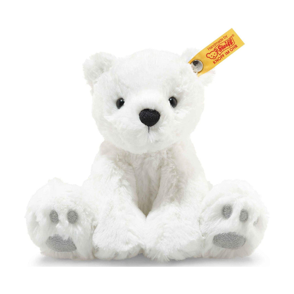 Steiff Soft Cuddly Friends Lasse Polar Bear White 10 Inch Plush Figure