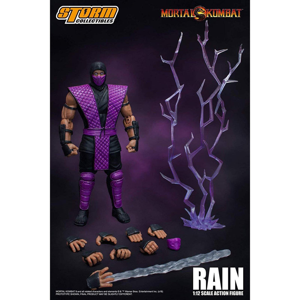Storm Collectibles Mortal Kombat Rain 6.75 Inch Action Figure - Radar Toys