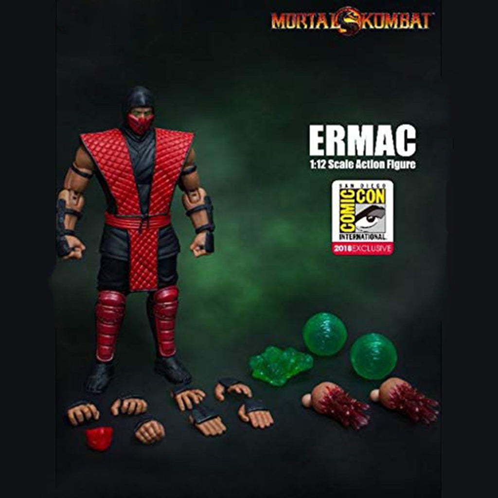 Storm Collectibles SDCC Exclusive Mortal Kombat Ermac Action Figure - Radar Toys
