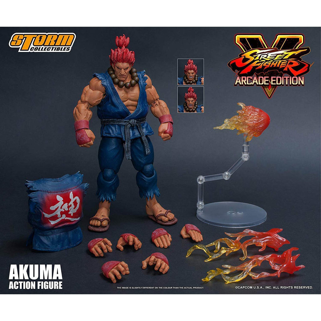 Storm Collectibles Street Fighter V Akuma Nostalgic Costume 7 Inch Figure - Radar Toys