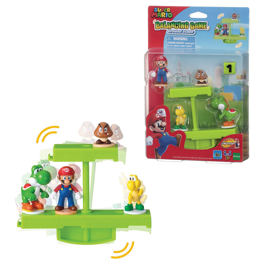 Super Mario Balancing Game Ground Stage Set