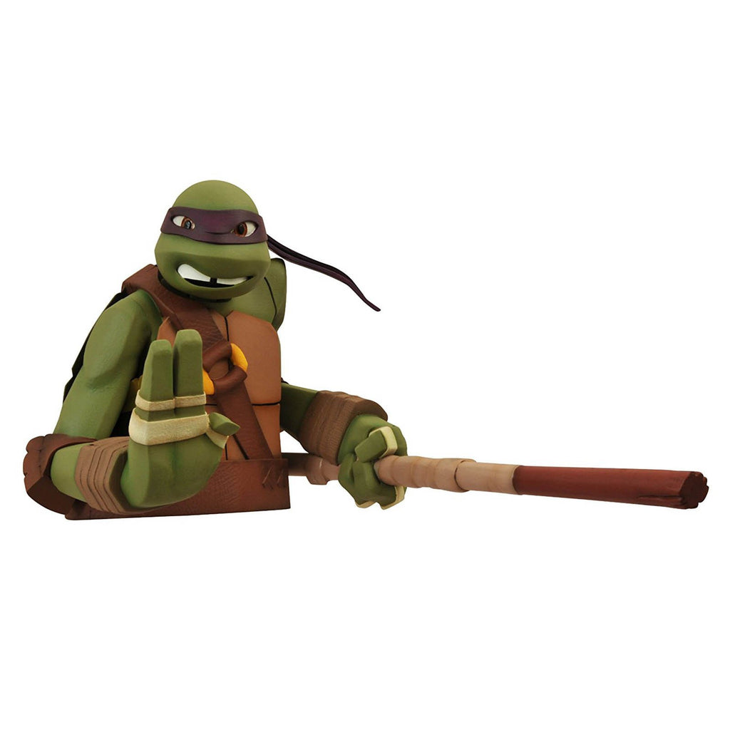 Teenage Mutant Ninja Turtles Donatello Coin Bust Bank
