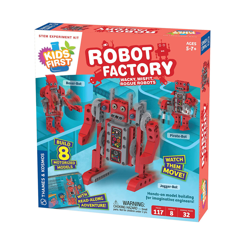 Thames And Kosmos Kids First Robot Factory Kit - Radar Toys