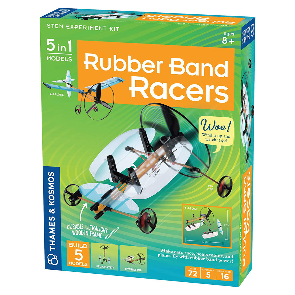 Thames And Kosmos STEM Rubber Band Racers Set - Radar Toys