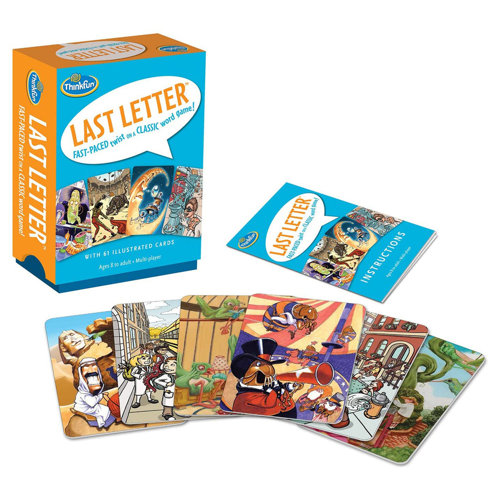 ThinkFun Last Letter Card Game