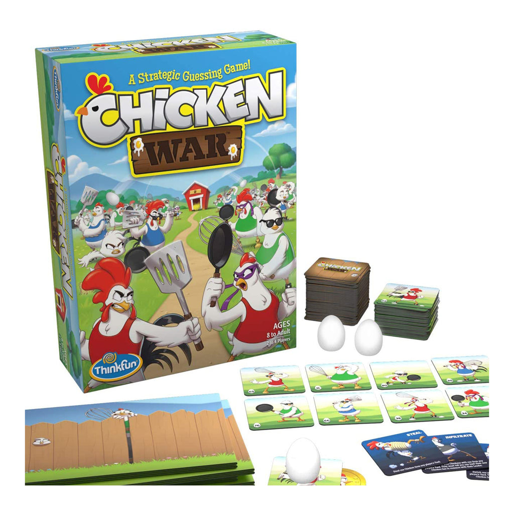 Thinkfun Chicken War Strategic Guessing Game